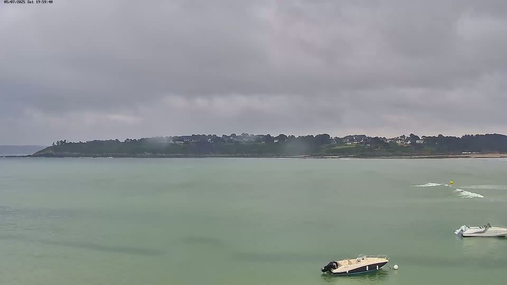 Locquirec Commune & Port Live Cam - Morlaix, Finistere, Bretagne, France