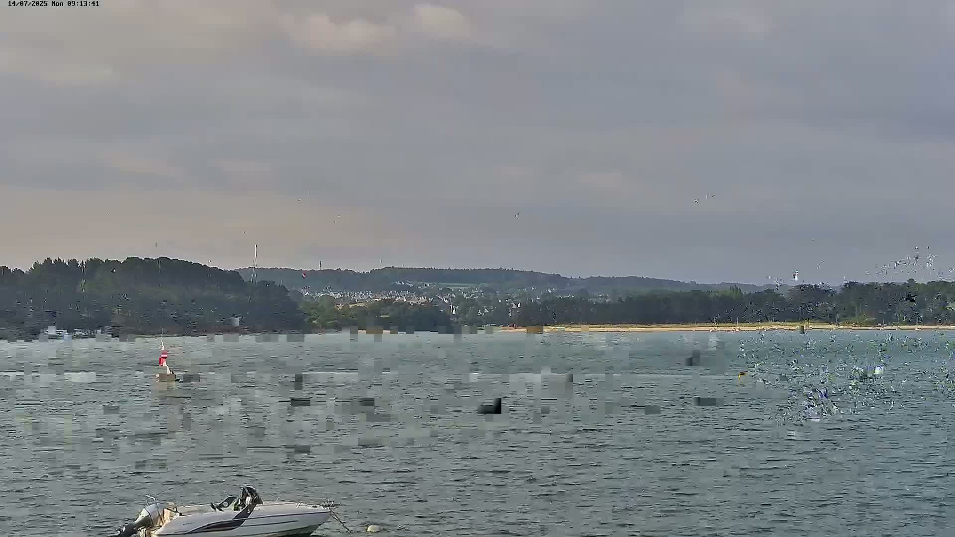 Locquirec Commune & Port Live Cam - Morlaix, Finistere, Bretagne, France