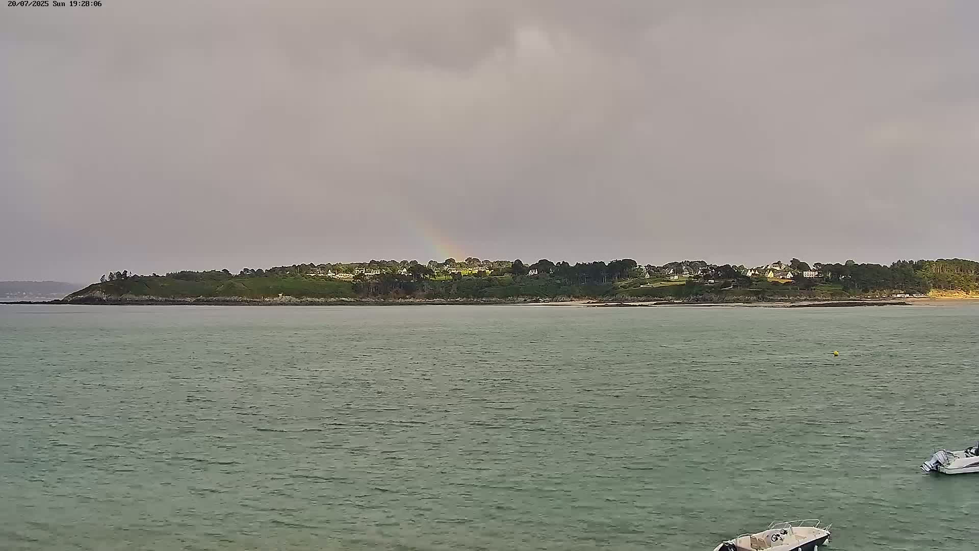Locquirec Commune & Port Live Cam - Morlaix, Finistere, Bretagne, France