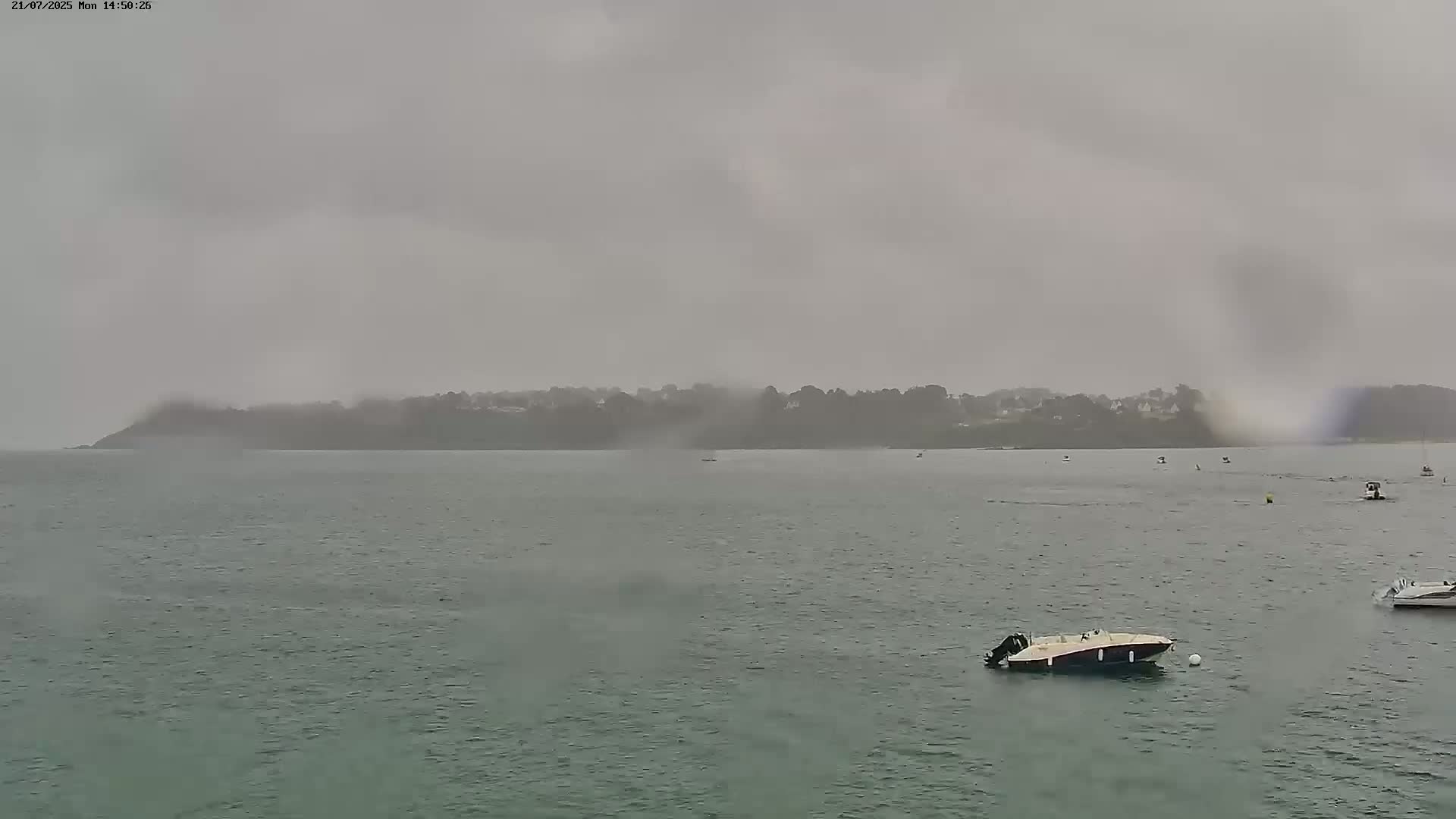 Locquirec Commune & Port Live Cam - Morlaix, Finistere, Bretagne, France
