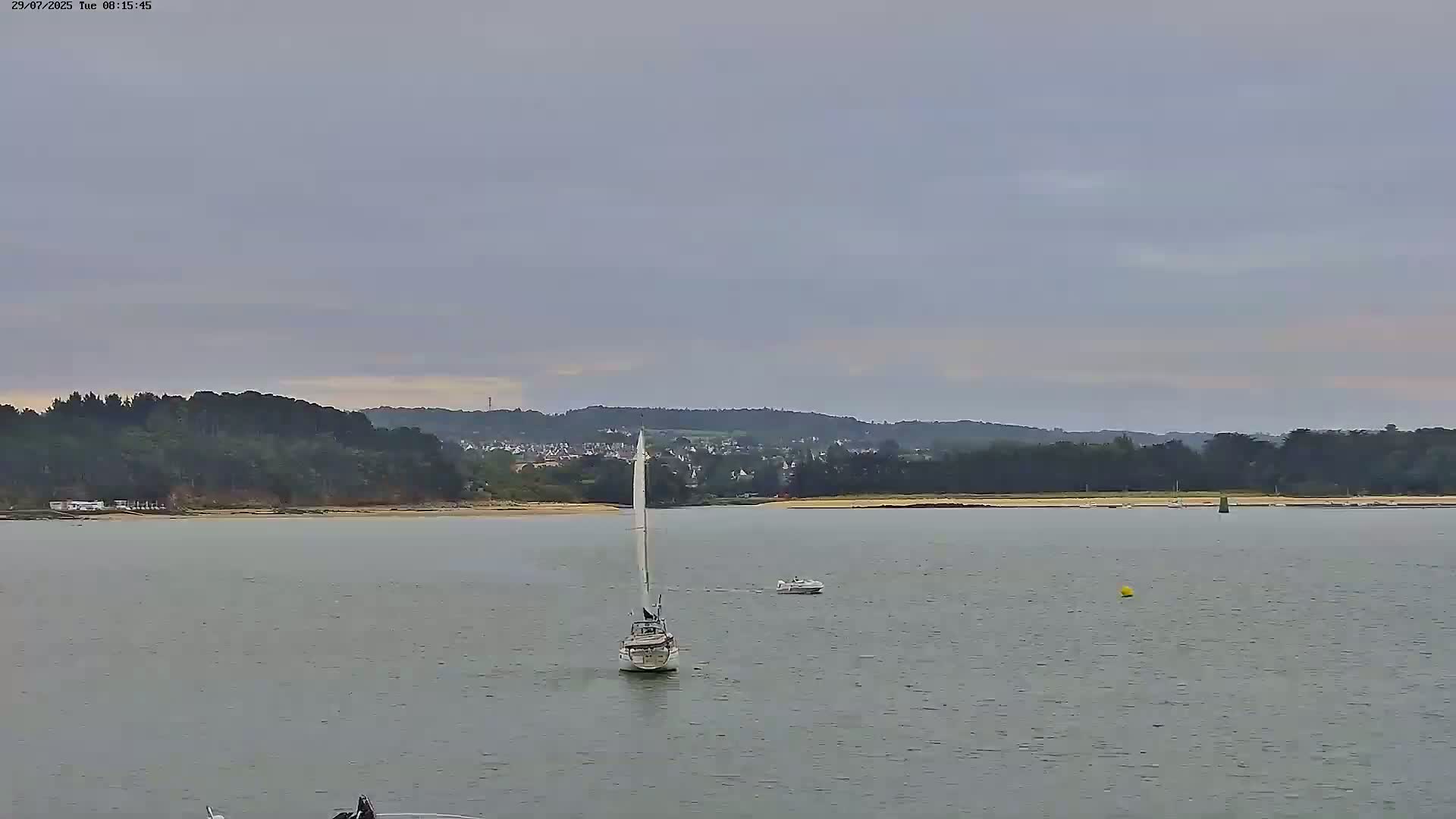 Locquirec Commune & Port Live Cam - Morlaix, Finistere, Bretagne, France
