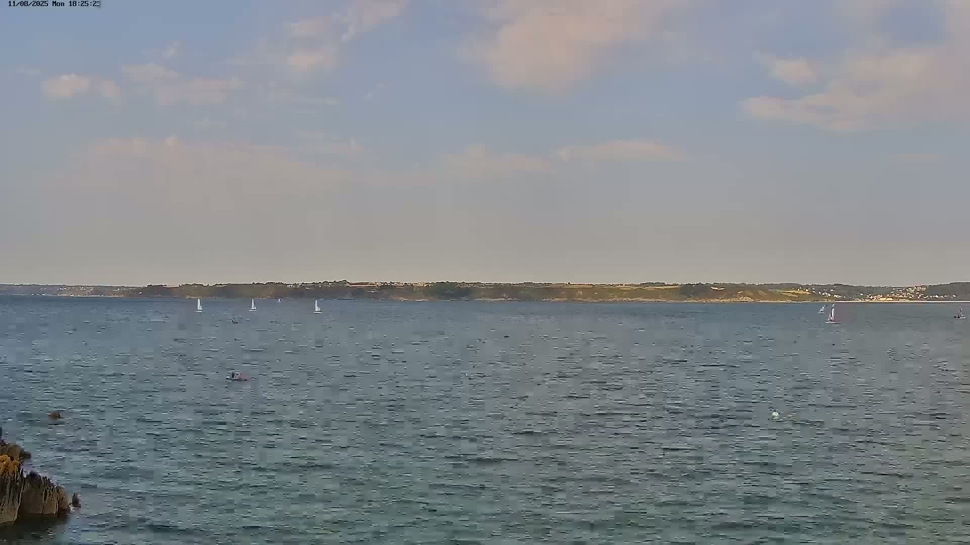 Locquirec Commune & Port Live Cam - Morlaix, Finistere, Bretagne, France