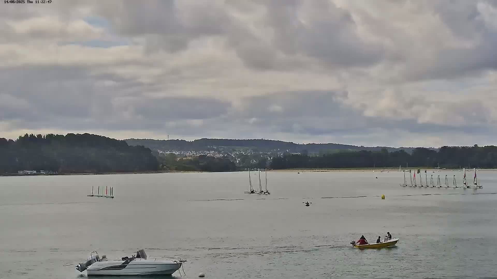 Locquirec Commune & Port Live Cam - Morlaix, Finistere, Bretagne, France