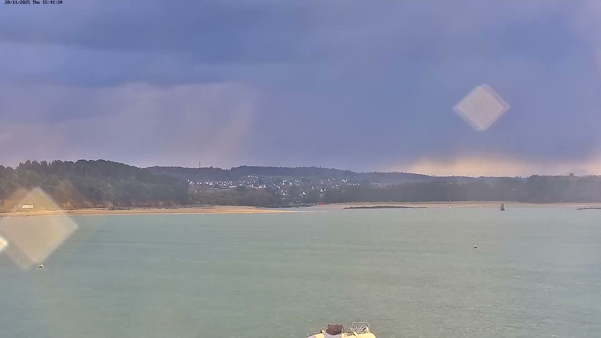 Locquirec Commune & Port Live Cam - Morlaix, Finistere, Bretagne, France