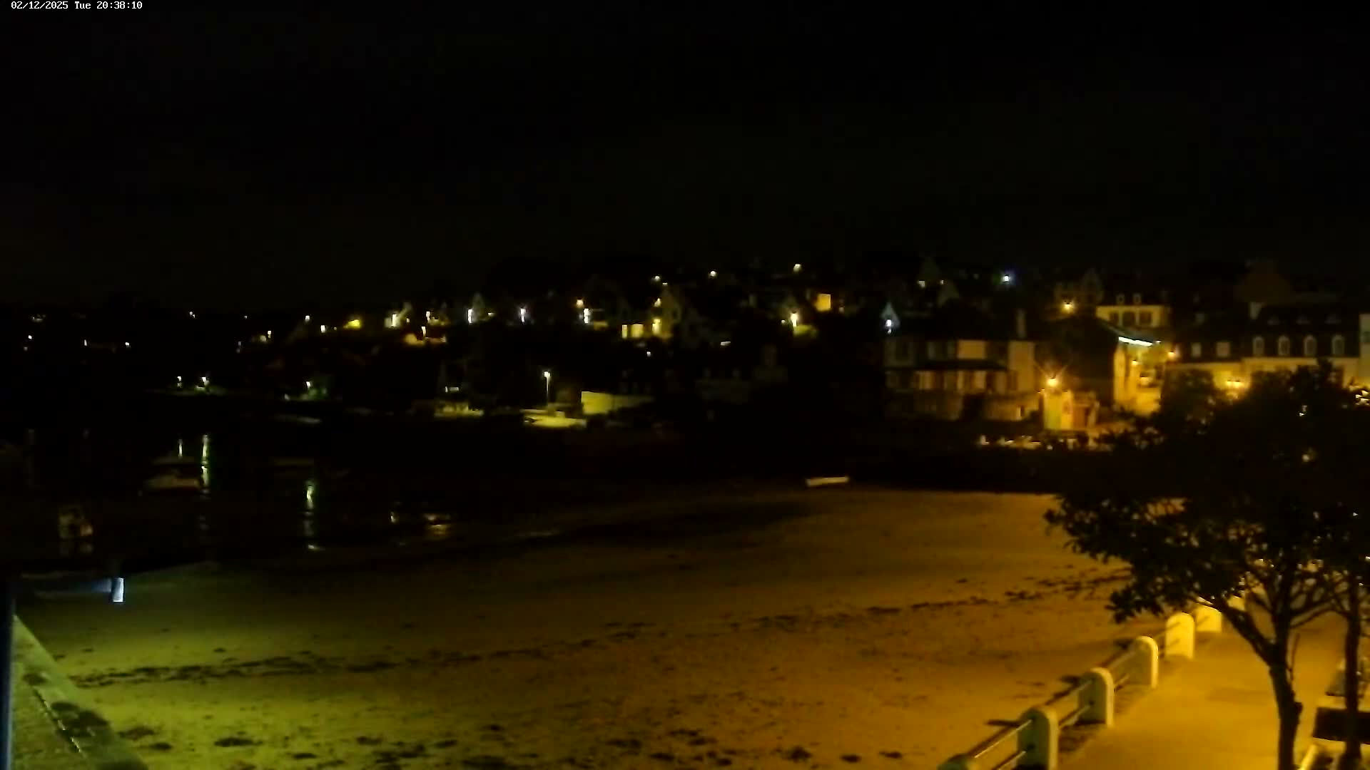 Locquirec Commune & Port Live Cam - Morlaix, Finistere, Bretagne, France