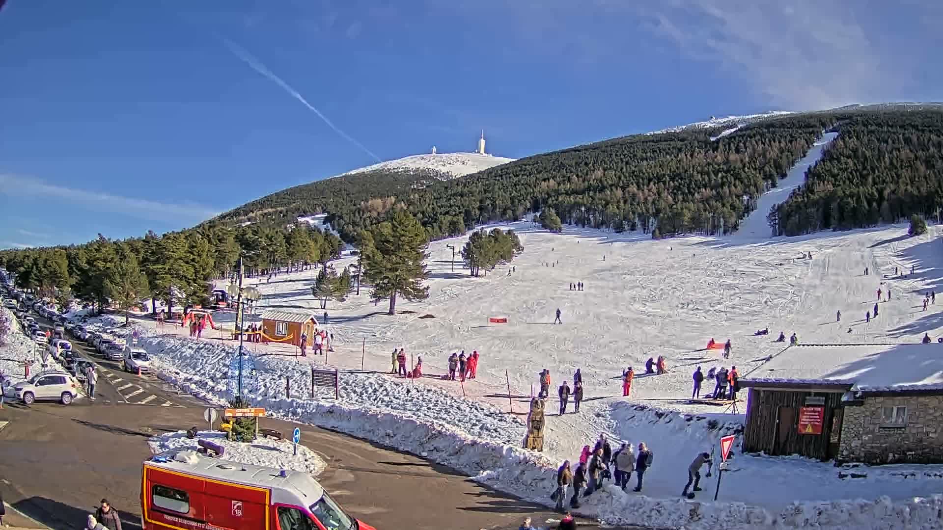 Montserein - Ventoux Mount Live Cam - Carpentras, Vaucluse, Provence-Alpes-Cote d’Azur
