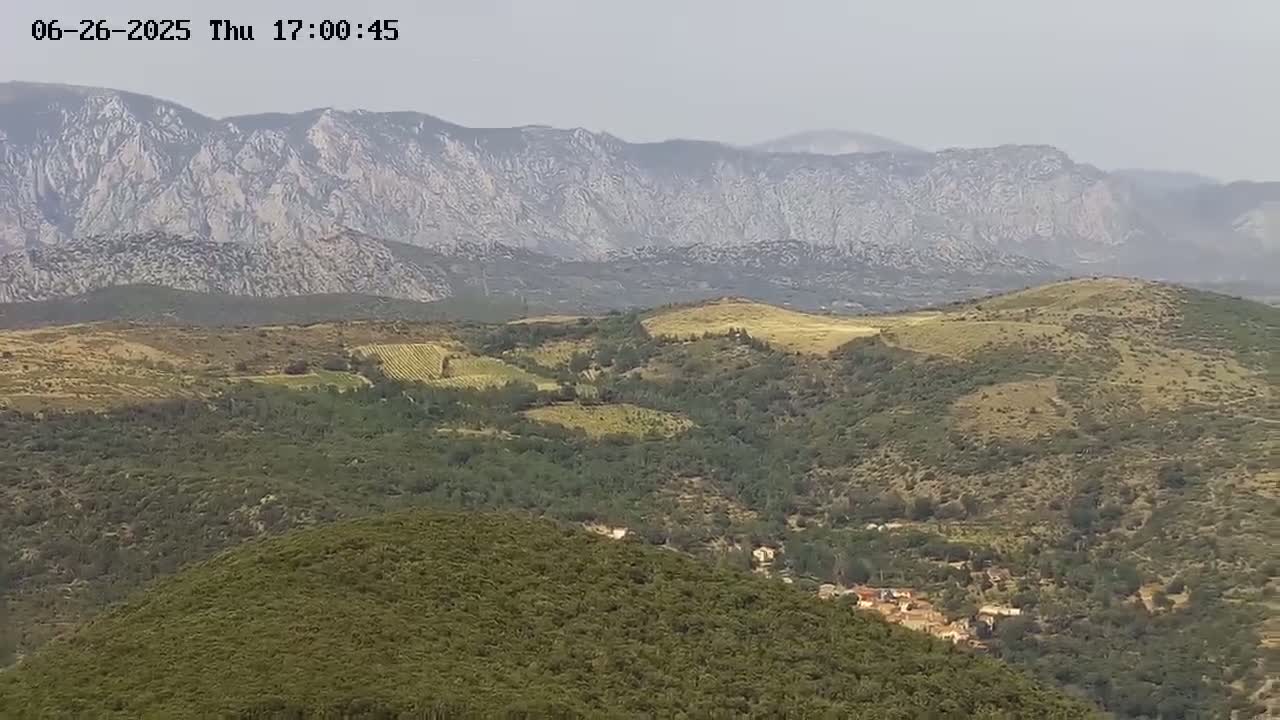 Prats de Sournia Village Live Cam - Prades, Pyrenees-Orientales, Occitanie, France