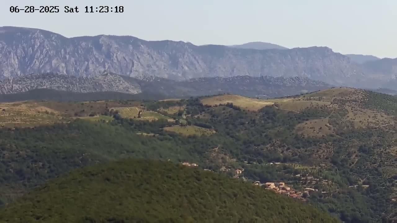 Prats de Sournia Village Live Cam - Prades, Pyrenees-Orientales, Occitanie, France