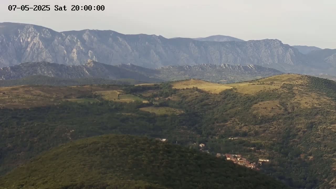 Prats de Sournia Village Live Cam - Prades, Pyrenees-Orientales, Occitanie, France