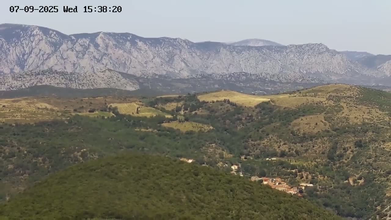 Prats de Sournia Village Live Cam - Prades, Pyrenees-Orientales, Occitanie, France