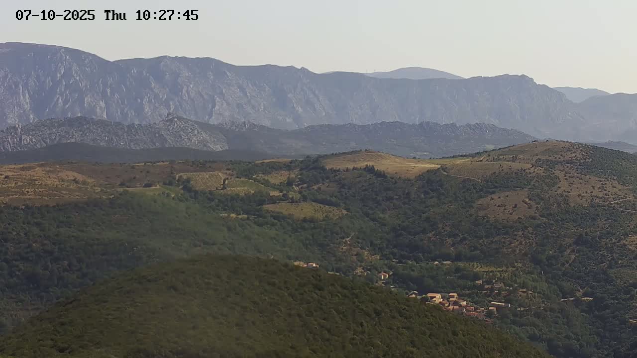 Prats de Sournia Village Live Cam - Prades, Pyrenees-Orientales, Occitanie, France