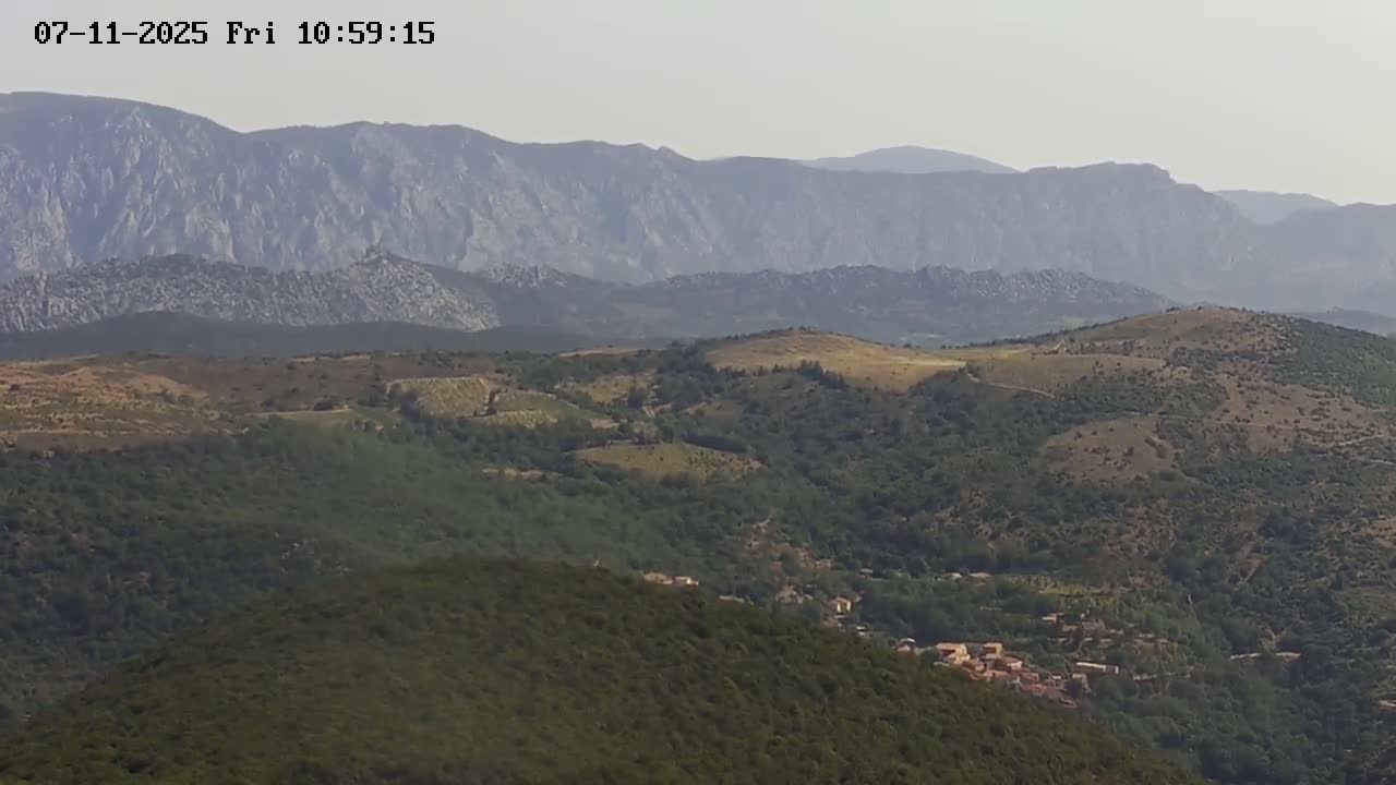 Prats de Sournia Village Live Cam - Prades, Pyrenees-Orientales, Occitanie, France