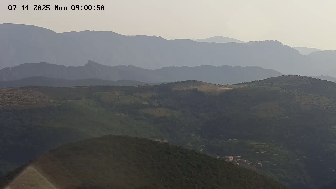Prats de Sournia Village Live Cam - Prades, Pyrenees-Orientales, Occitanie, France