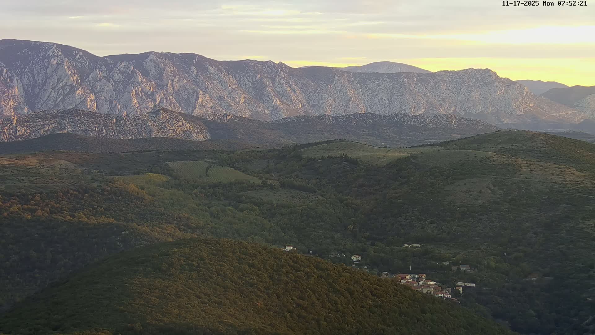 Prats de Sournia Village Live Cam - Prades, Pyrenees-Orientales, Occitanie, France