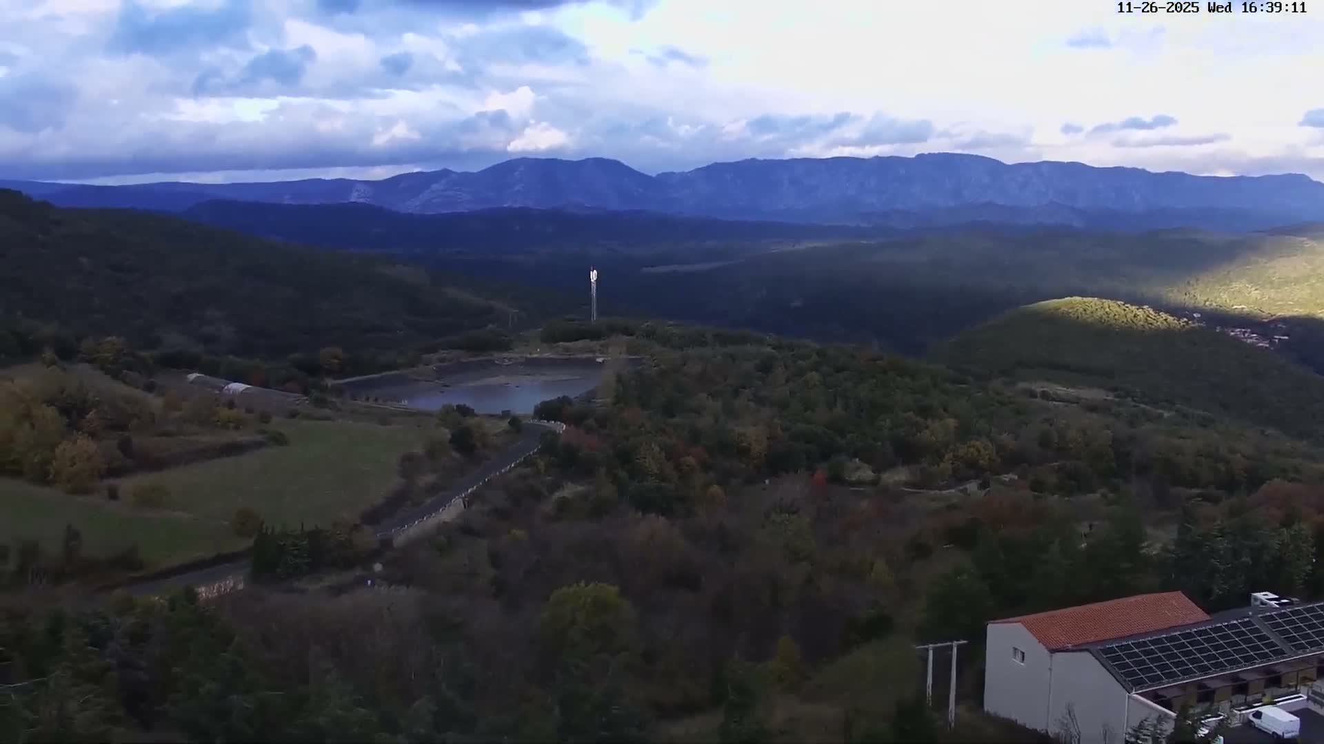 Prats de Sournia Village Live Cam - Prades, Pyrenees-Orientales, Occitanie, France