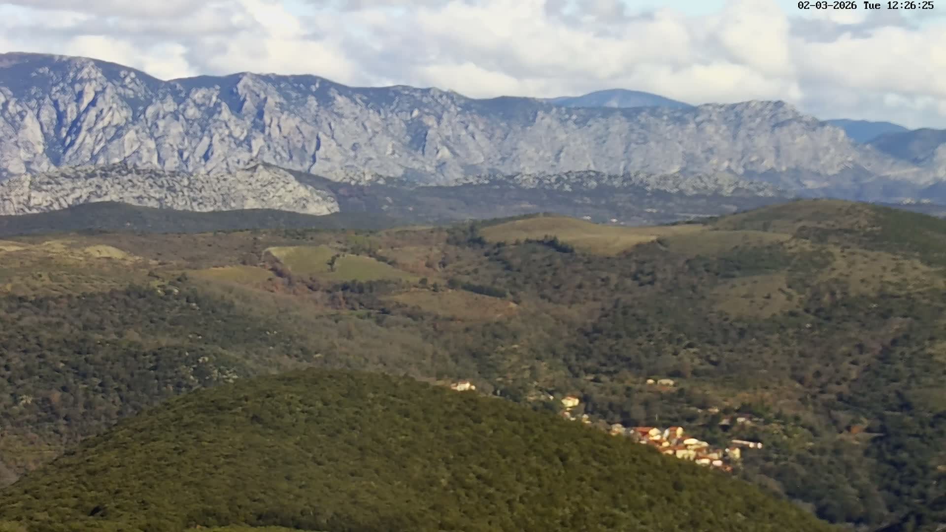Prats de Sournia Village Live Cam - Prades, Pyrenees-Orientales, Occitanie, France