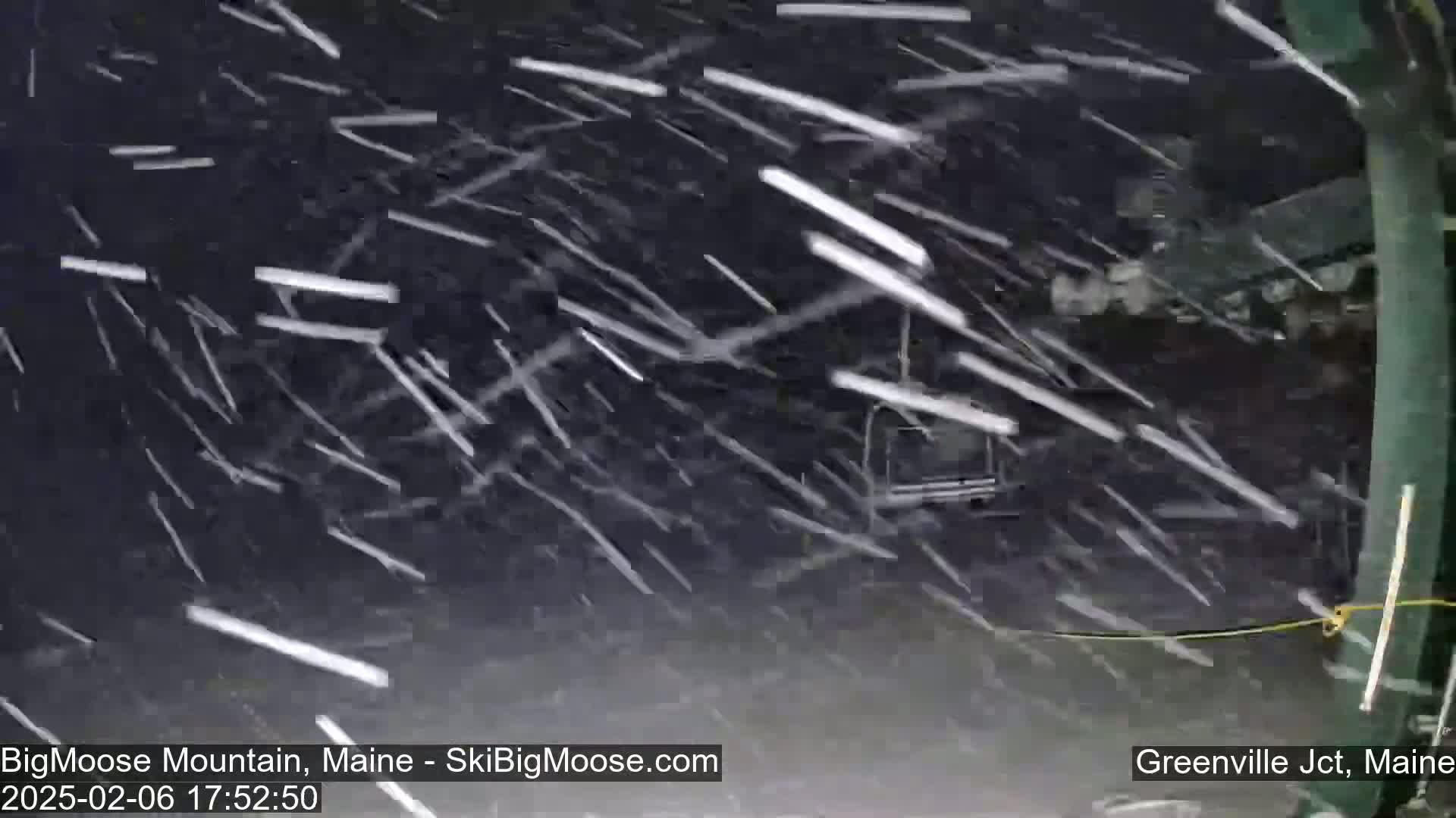 Big Moose Mountain Live Cam 2  Chairlift View - , Maine USA