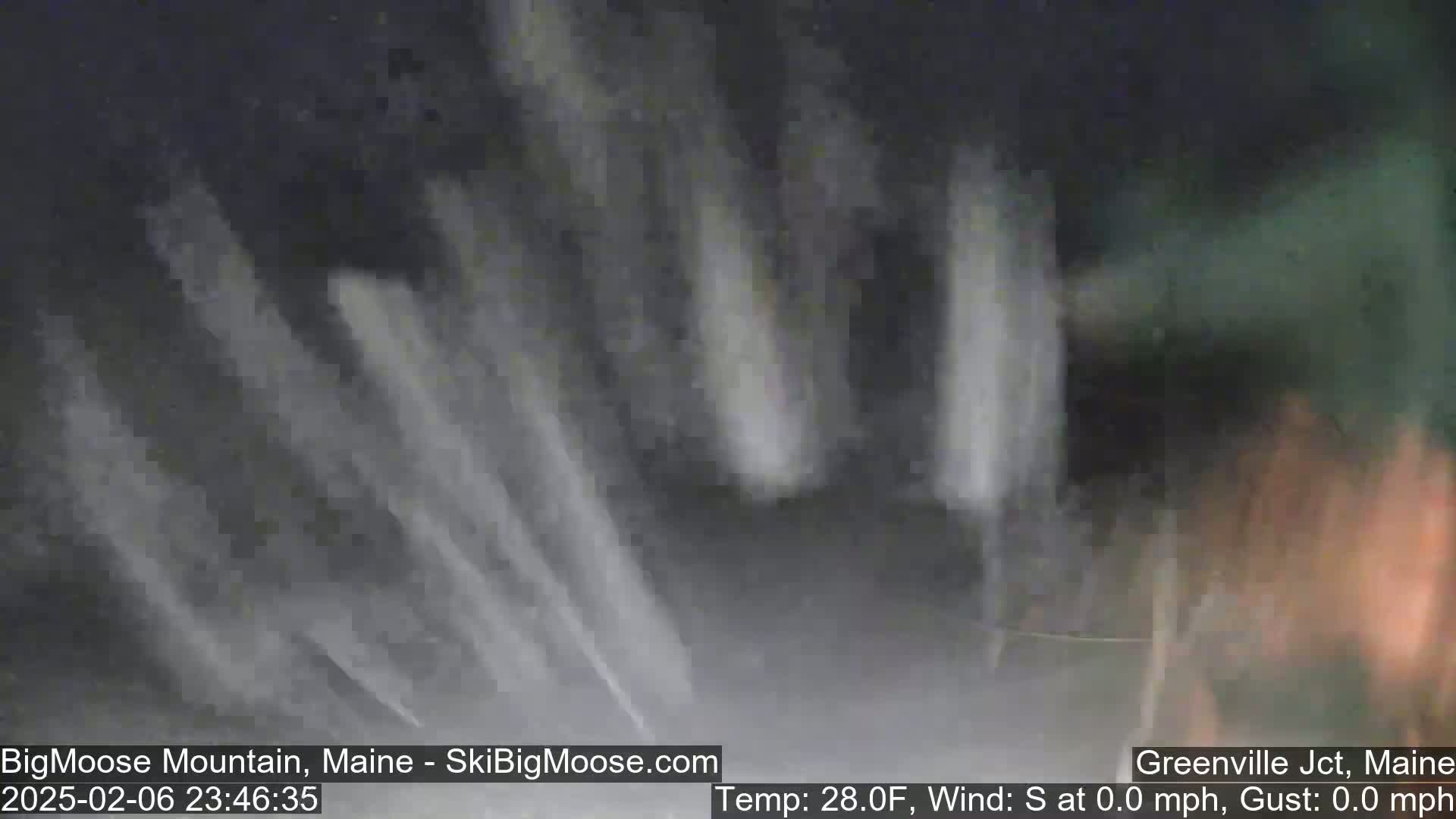 Big Moose Mountain Live Cam 2  Chairlift View - , Maine USA