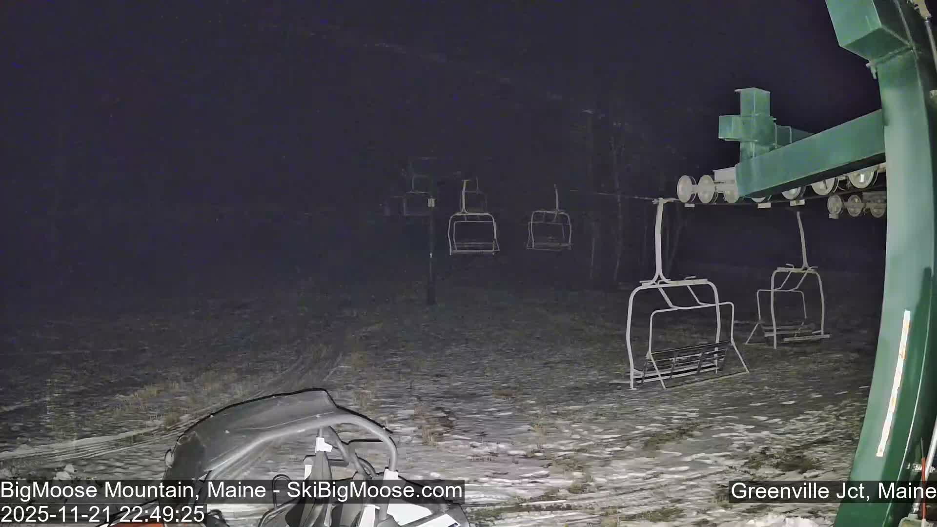 Big Moose Mountain Live Cam 2  Chairlift View - , Maine USA