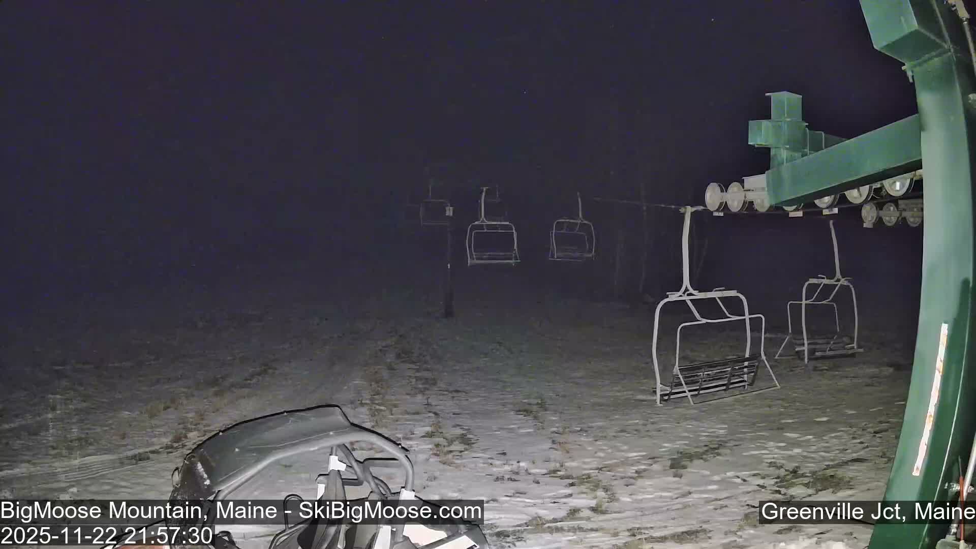 Big Moose Mountain Live Cam 2  Chairlift View - , Maine USA