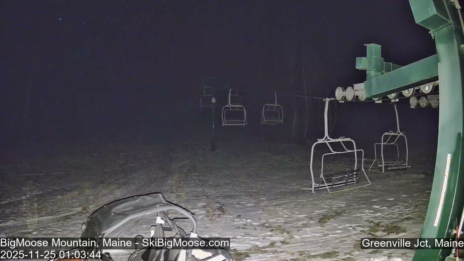 Big Moose Mountain Live Cam 2  Chairlift View - , Maine USA