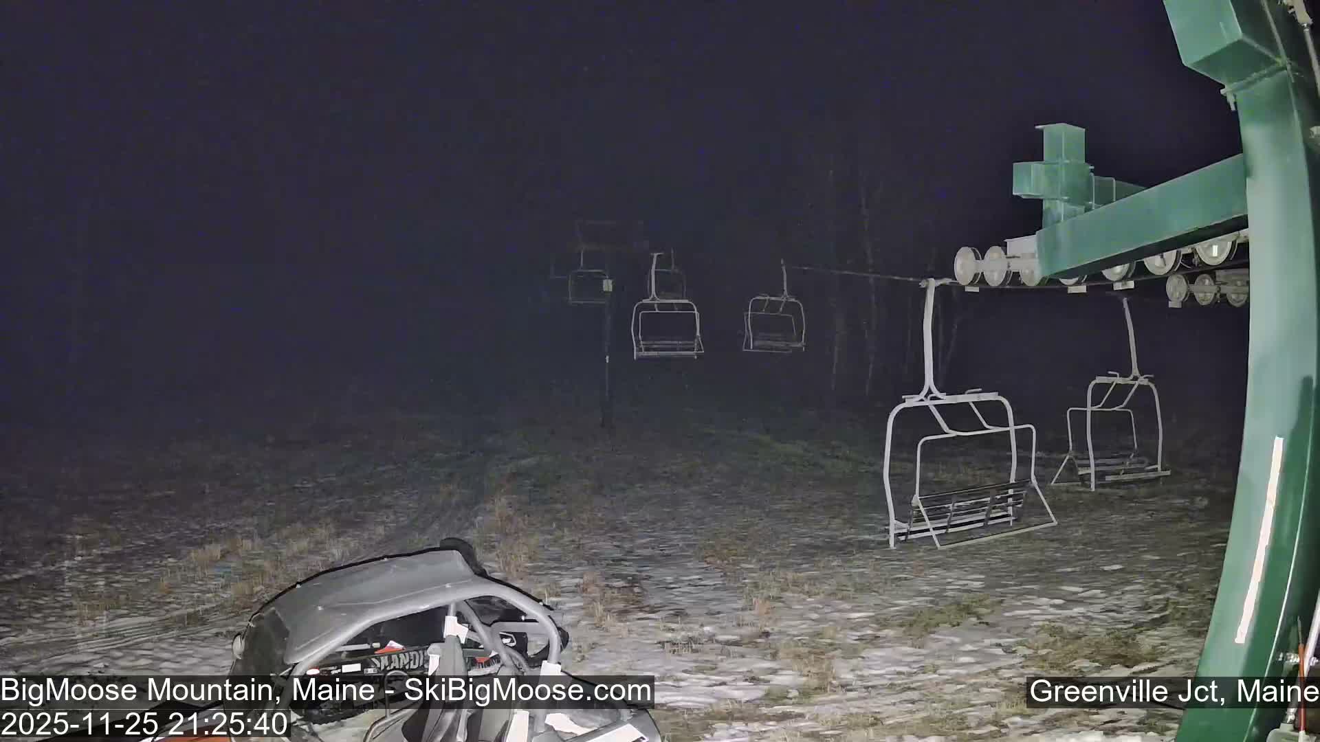 Big Moose Mountain Live Cam 2  Chairlift View - , Maine USA