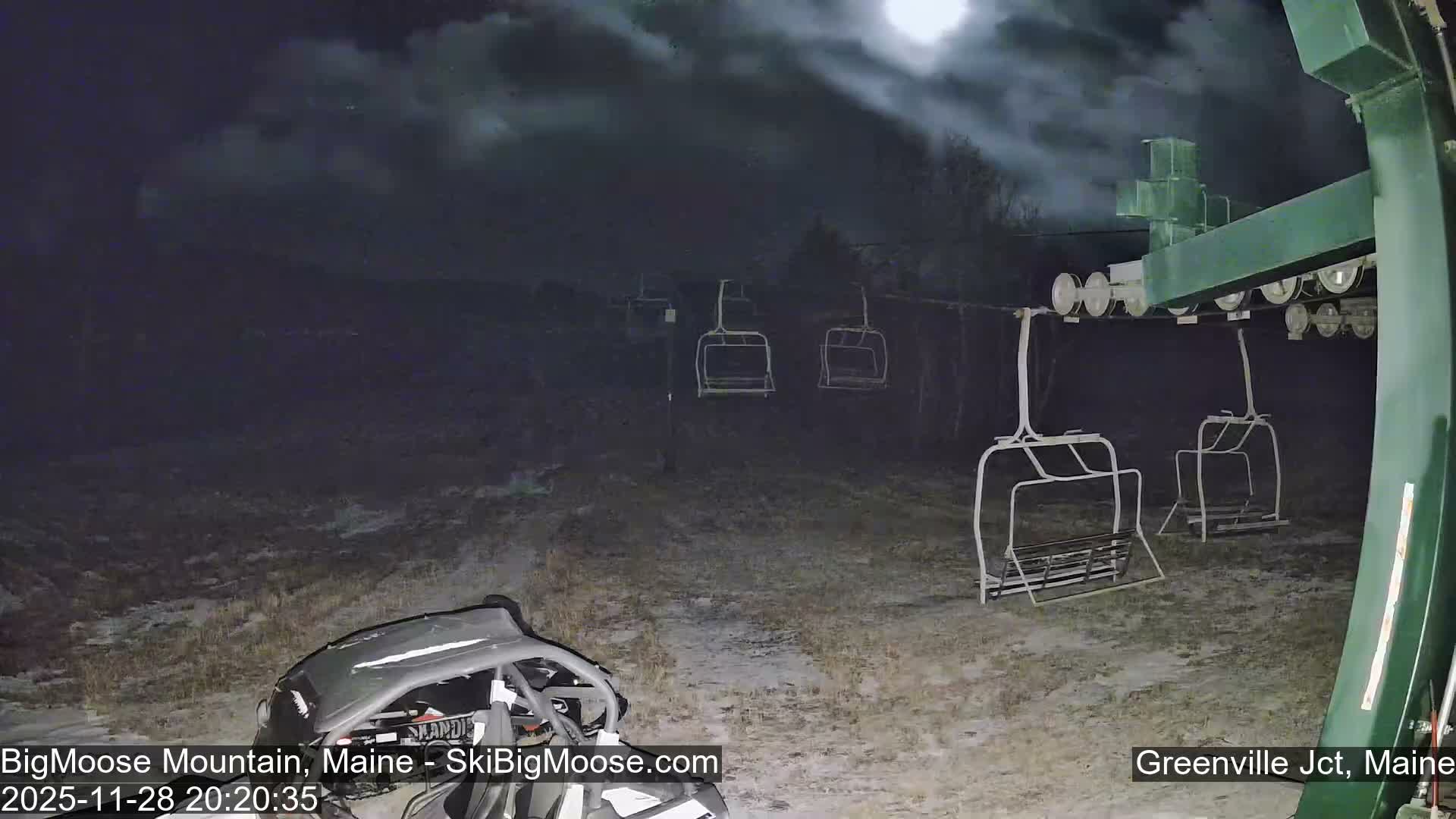 Big Moose Mountain Live Cam 2  Chairlift View - , Maine USA