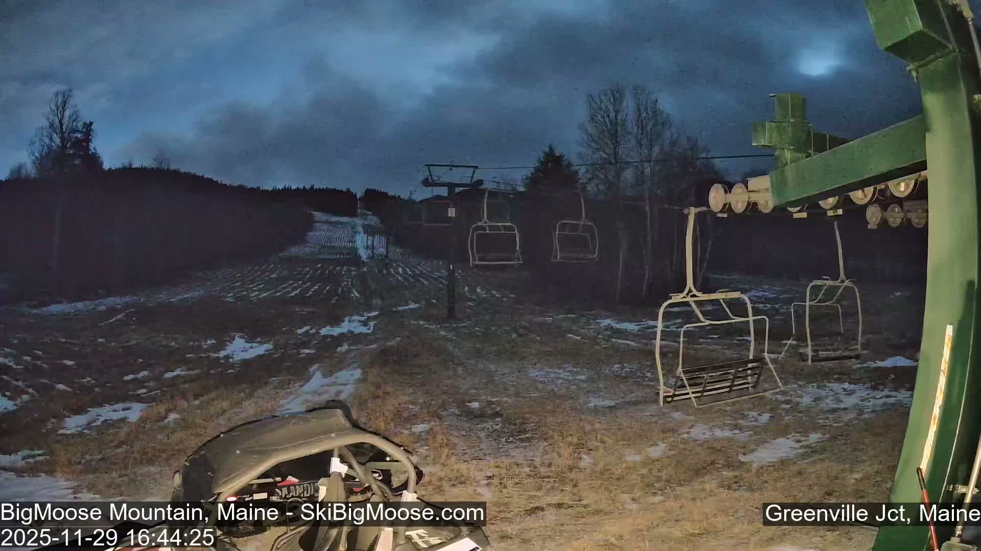 Big Moose Mountain Live Cam 2  Chairlift View - , Maine USA