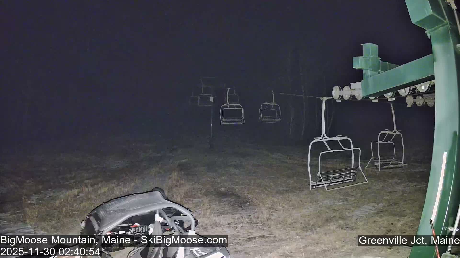 Big Moose Mountain Live Cam 2  Chairlift View - , Maine USA