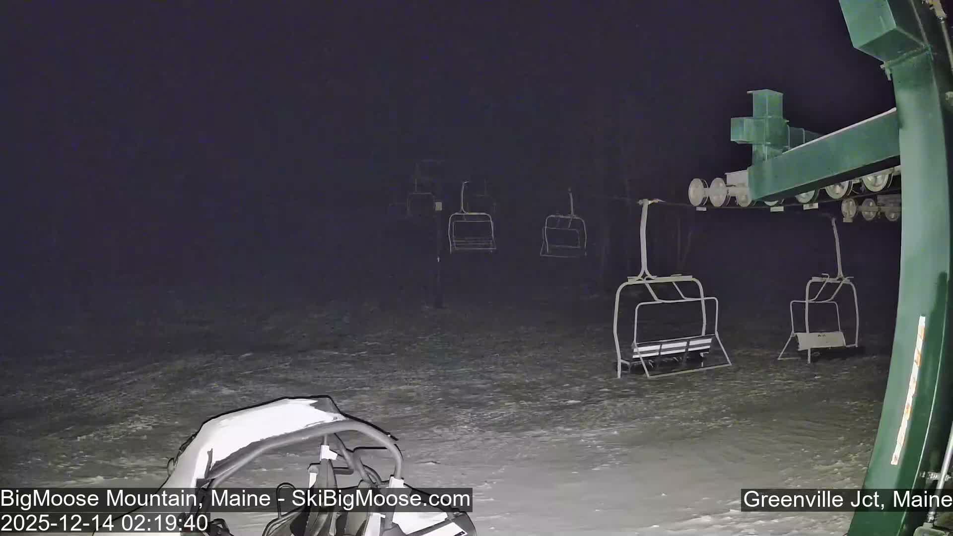 Big Moose Mountain Live Cam 2  Chairlift View - , Maine USA