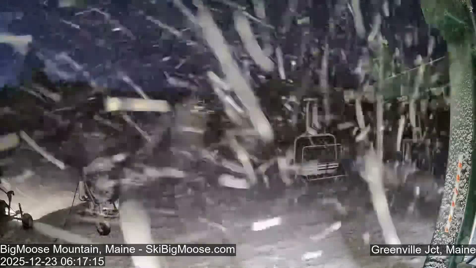 Big Moose Mountain Live Cam 2  Chairlift View - , Maine USA