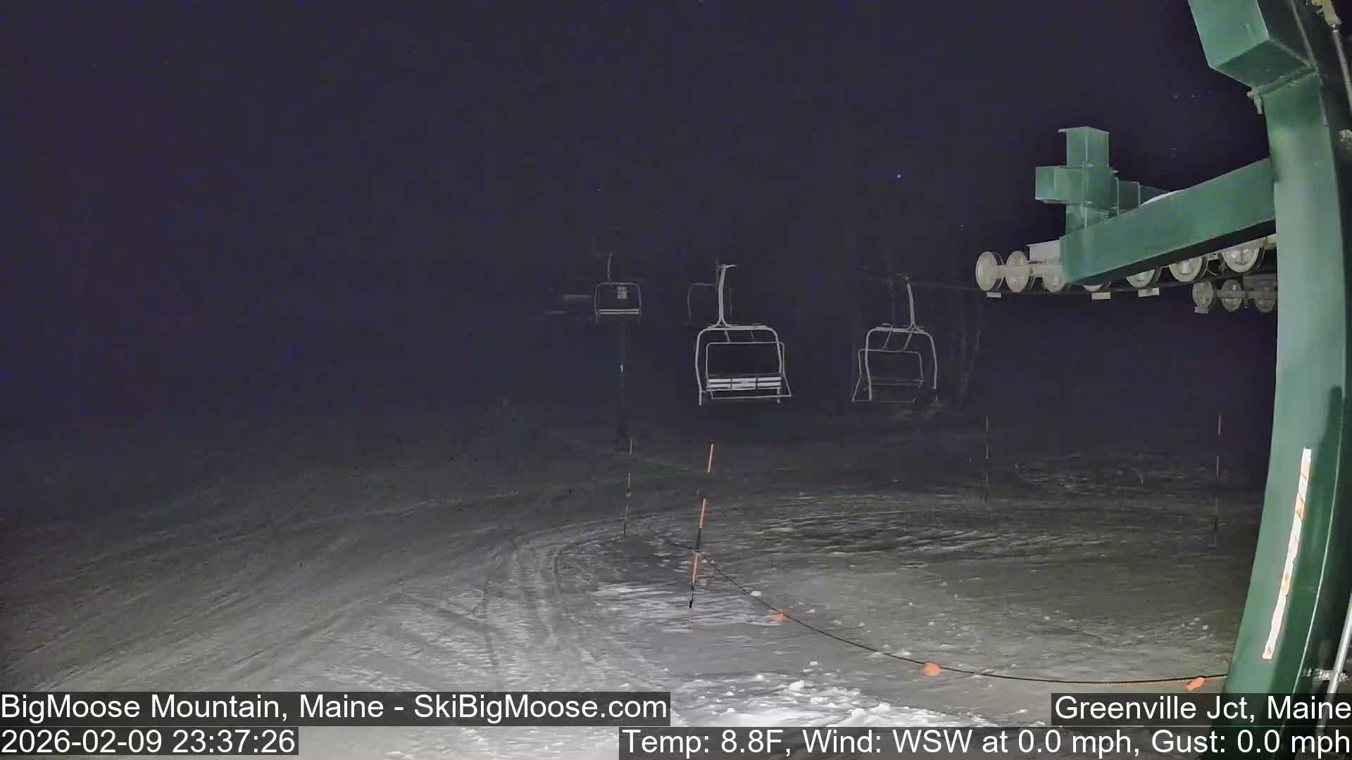 Big Moose Mountain Live Cam 2  Chairlift View - , Maine USA