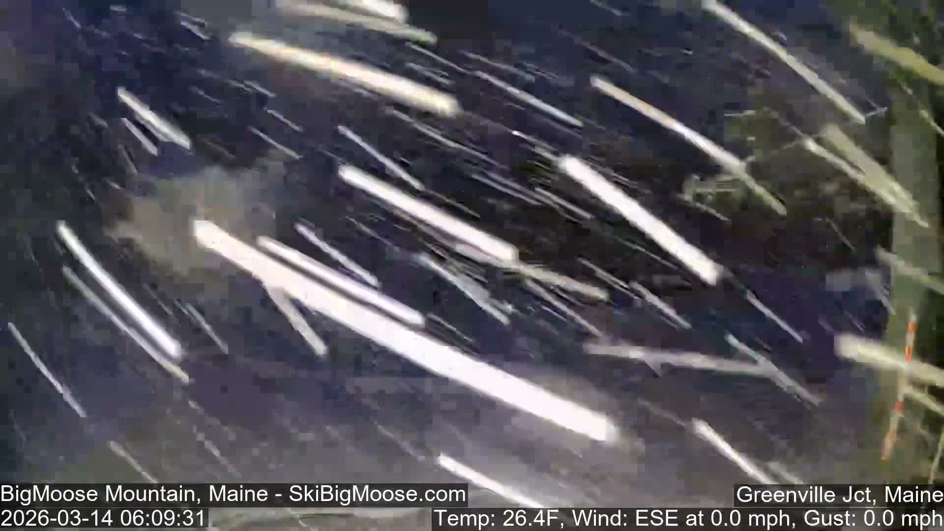 Big Moose Mountain Live Cam 2  Chairlift View - , Maine USA