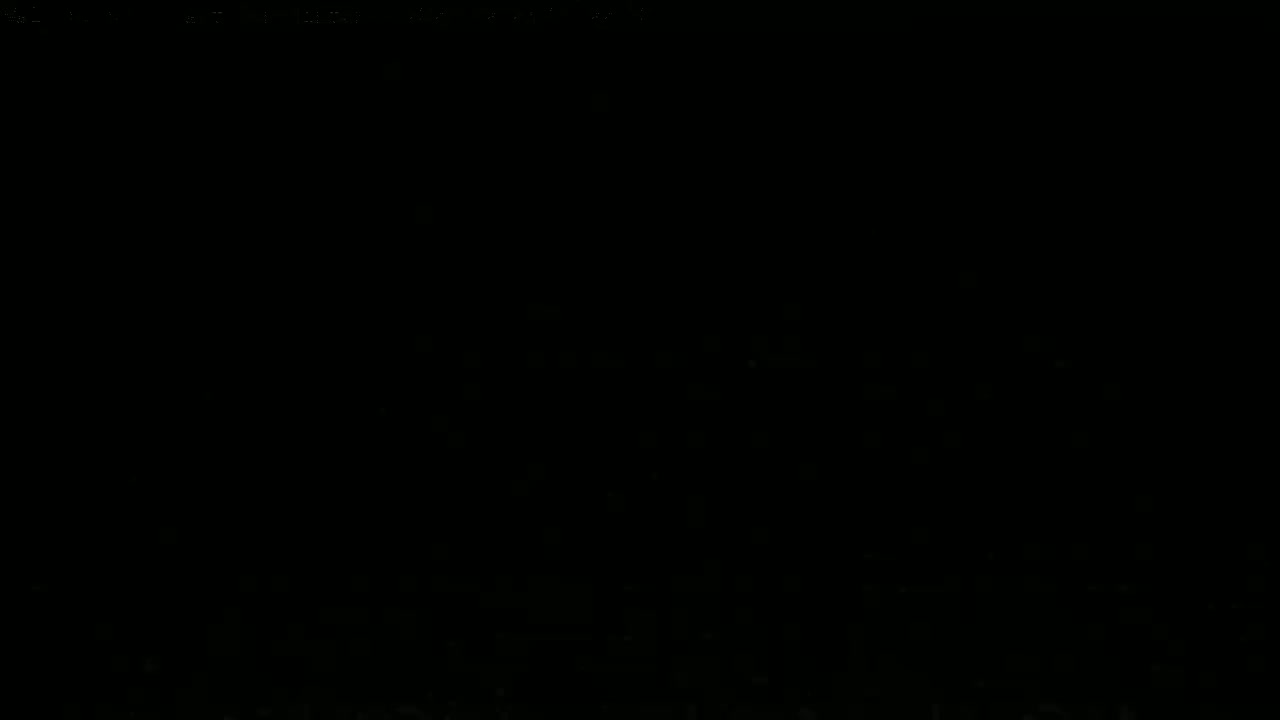 The image is completely black.