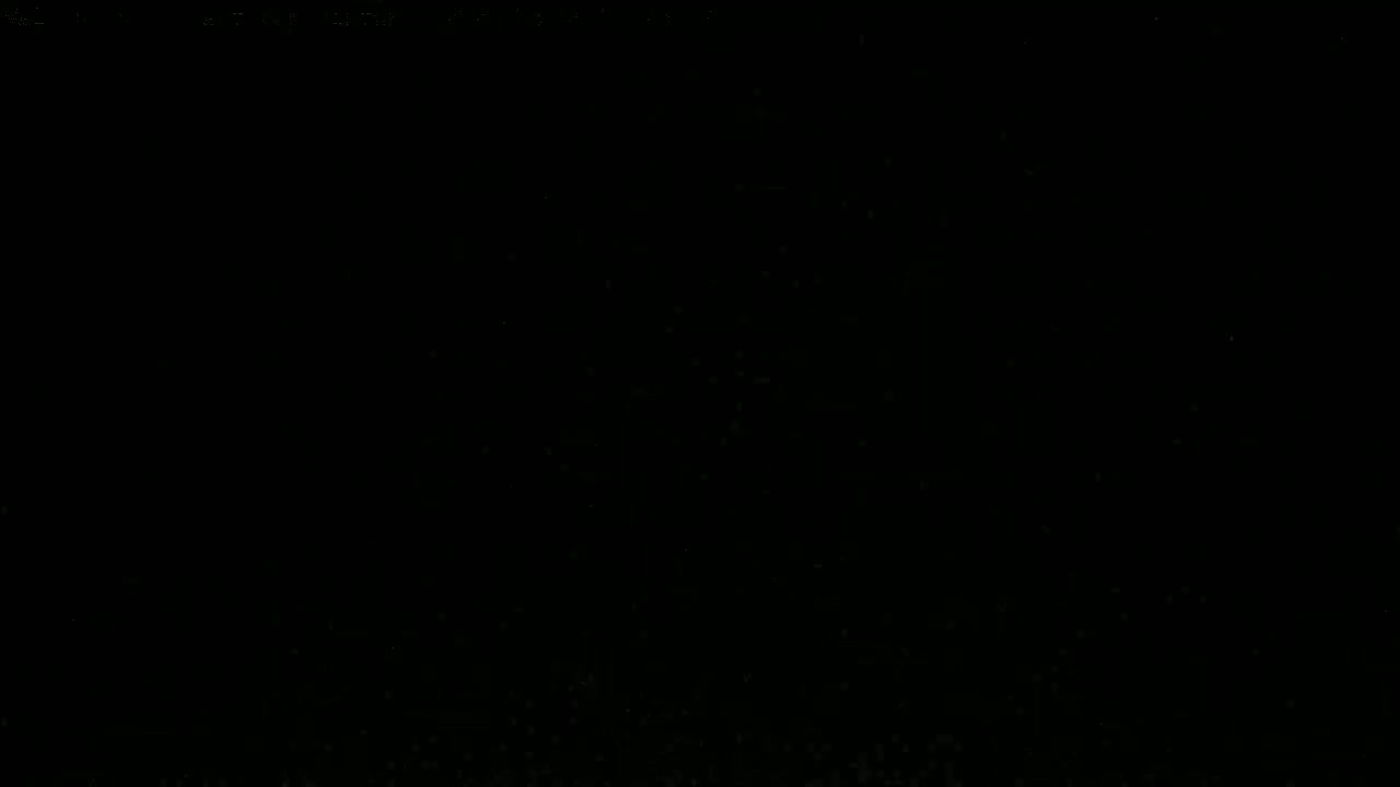 The image is completely black.