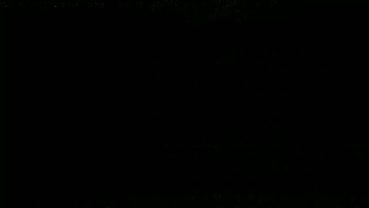 The image is completely black.