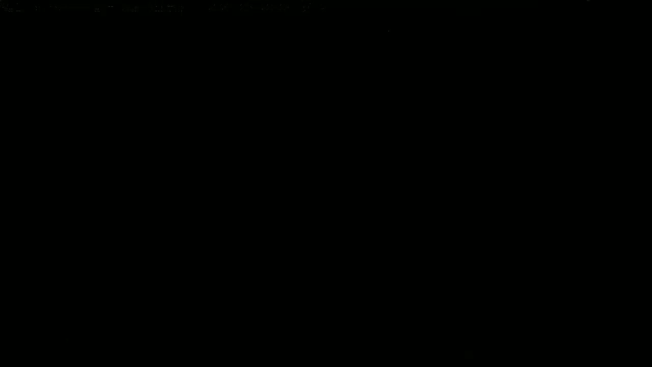 The image is completely black.