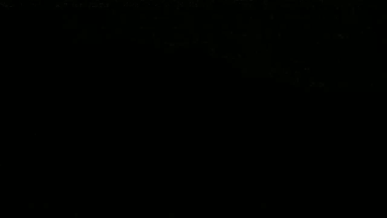 The image is completely black.