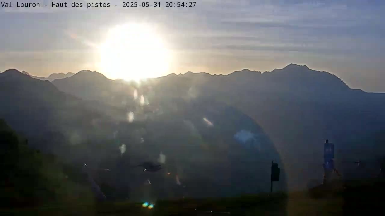 Loudenvielle, Val Louron Ski Slopes Live Cam - Bagnères-de-Bigorre, Hautes-Pyrenees, 	Occitanie, France
