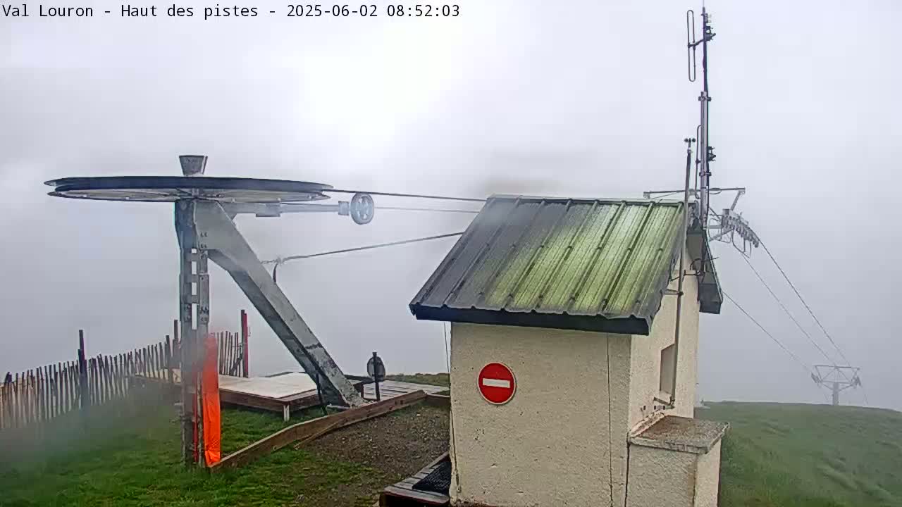 Loudenvielle, Val Louron Ski Slopes Live Cam - Bagnères-de-Bigorre, Hautes-Pyrenees, 	Occitanie, France