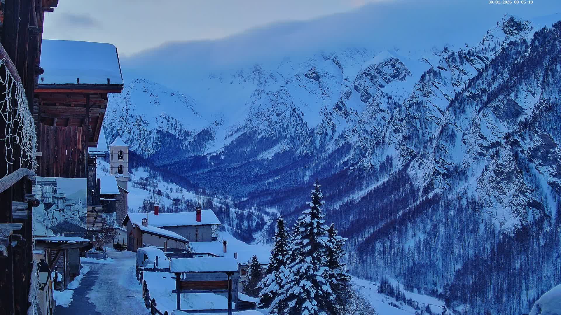 Saint-Véran Village Live Cam - Briancon, Hautes-Alpes, Provence-Alpes-Cote d’Azur, France