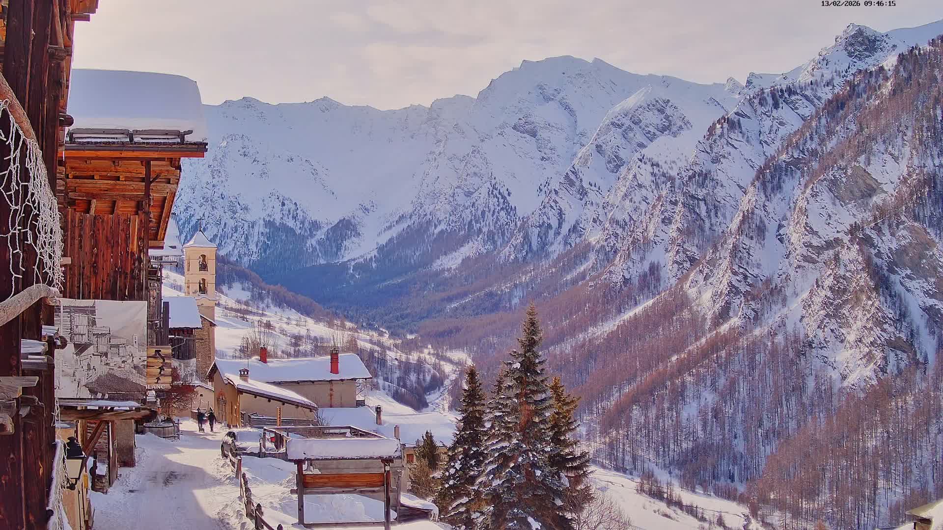 Saint-Véran Village Live Cam - Briancon, Hautes-Alpes, Provence-Alpes-Cote d’Azur, France