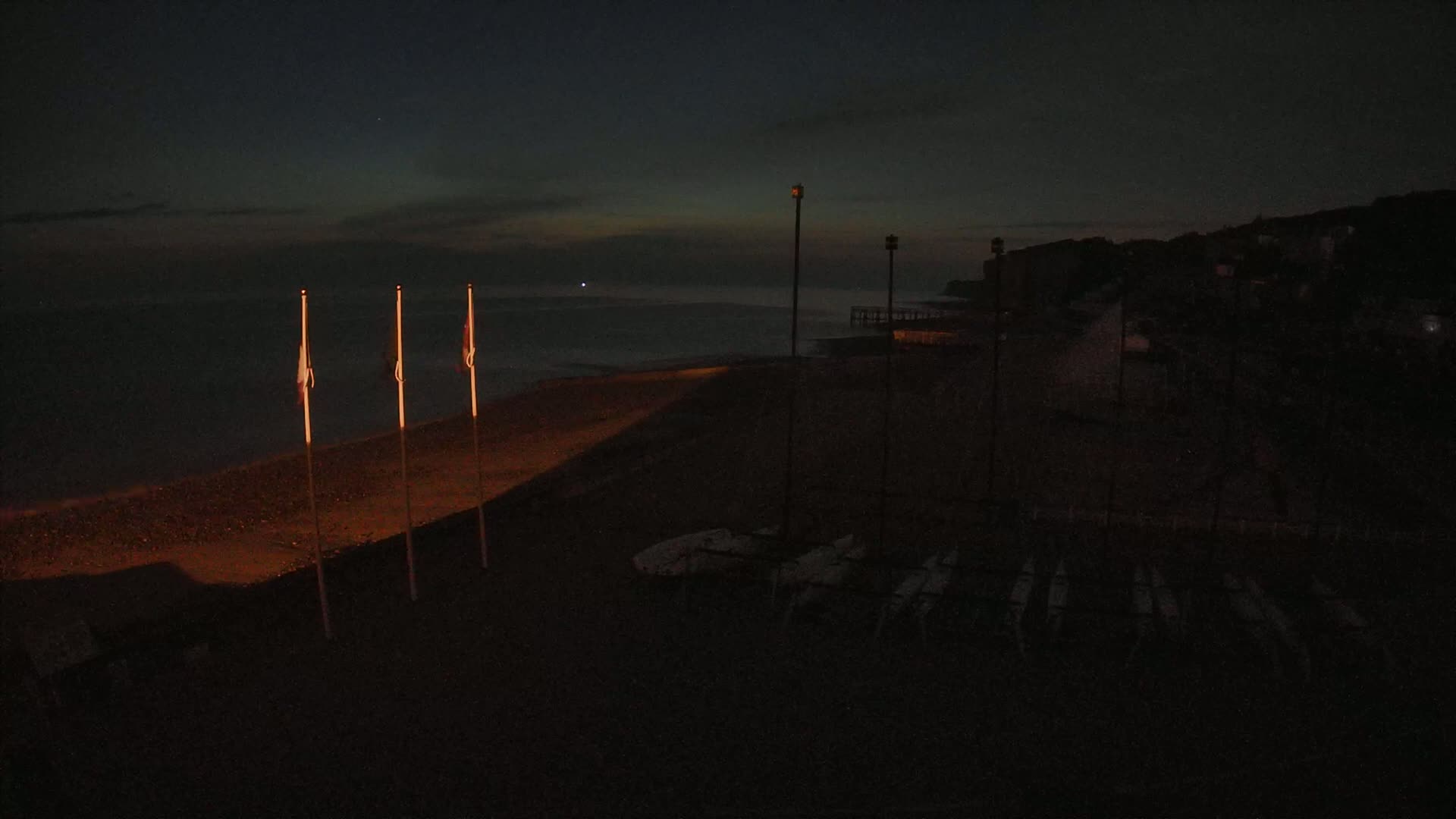 Plage de Veules-les-Roses Beach Live Cam - Dieppe, Seine-Maritime, Normandie, France