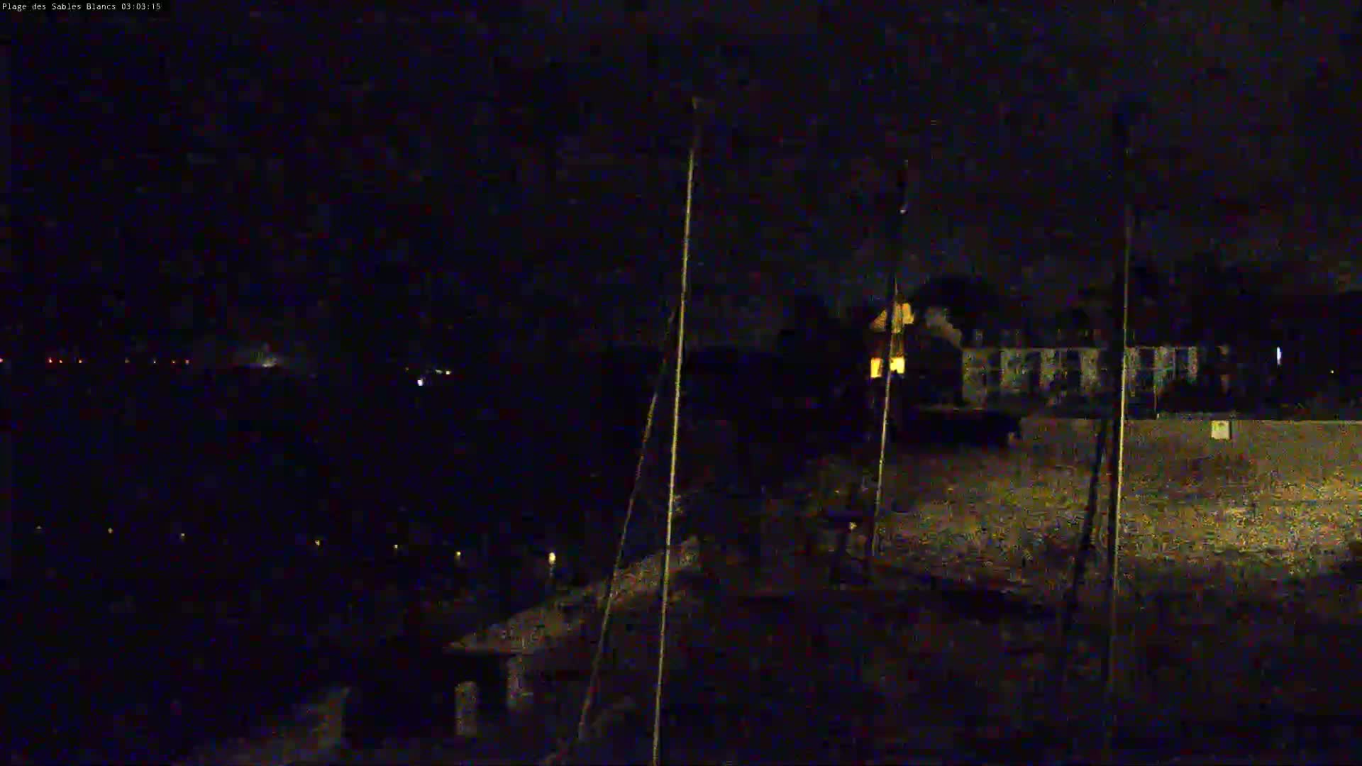 Douarnenez, Les Sables Blancs Beach Live Cam - Quimper, Finistère, Bretagne, France