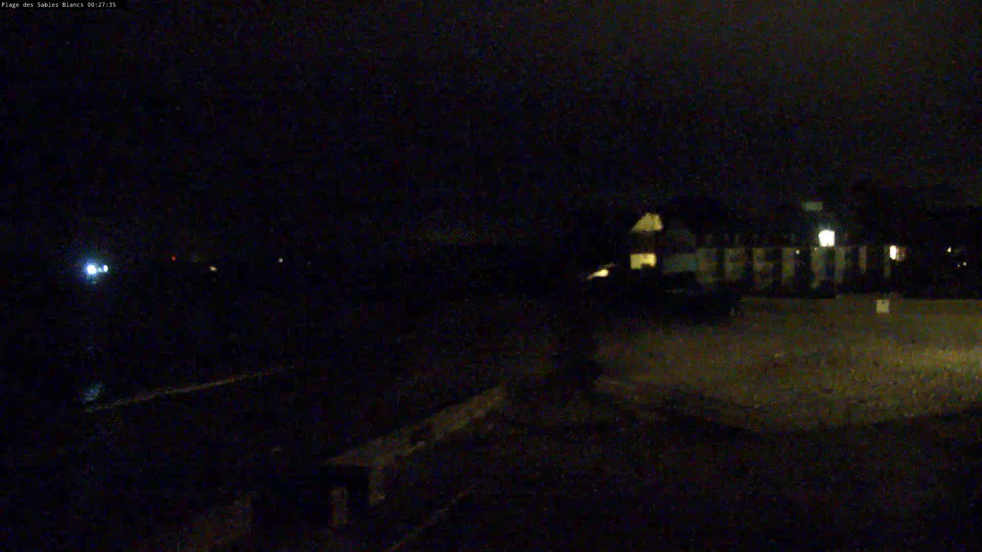 Douarnenez, Les Sables Blancs Beach Live Cam - Quimper, Finistère, Bretagne, France