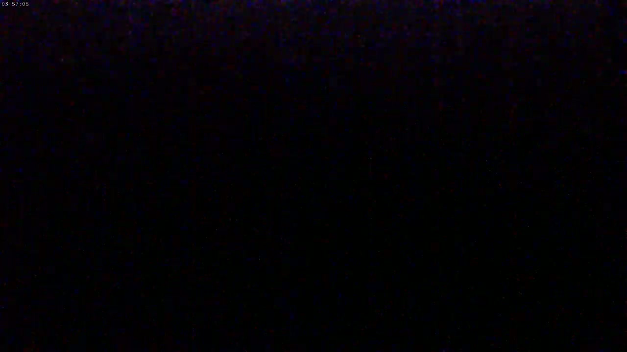 The image is a completely black screen with slight grainy texture.