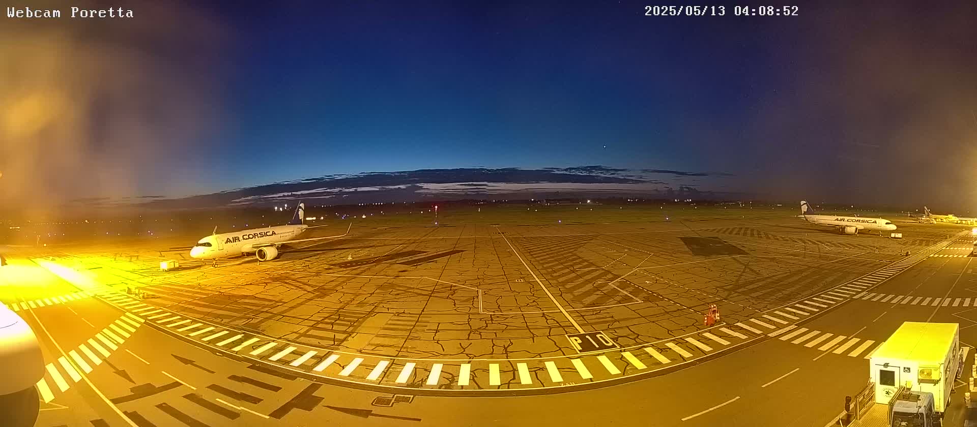 Aeroport Bastia Poretta Airport Live Cam BIA/LFKB - Bastia, Haute-Corse, Corse, France