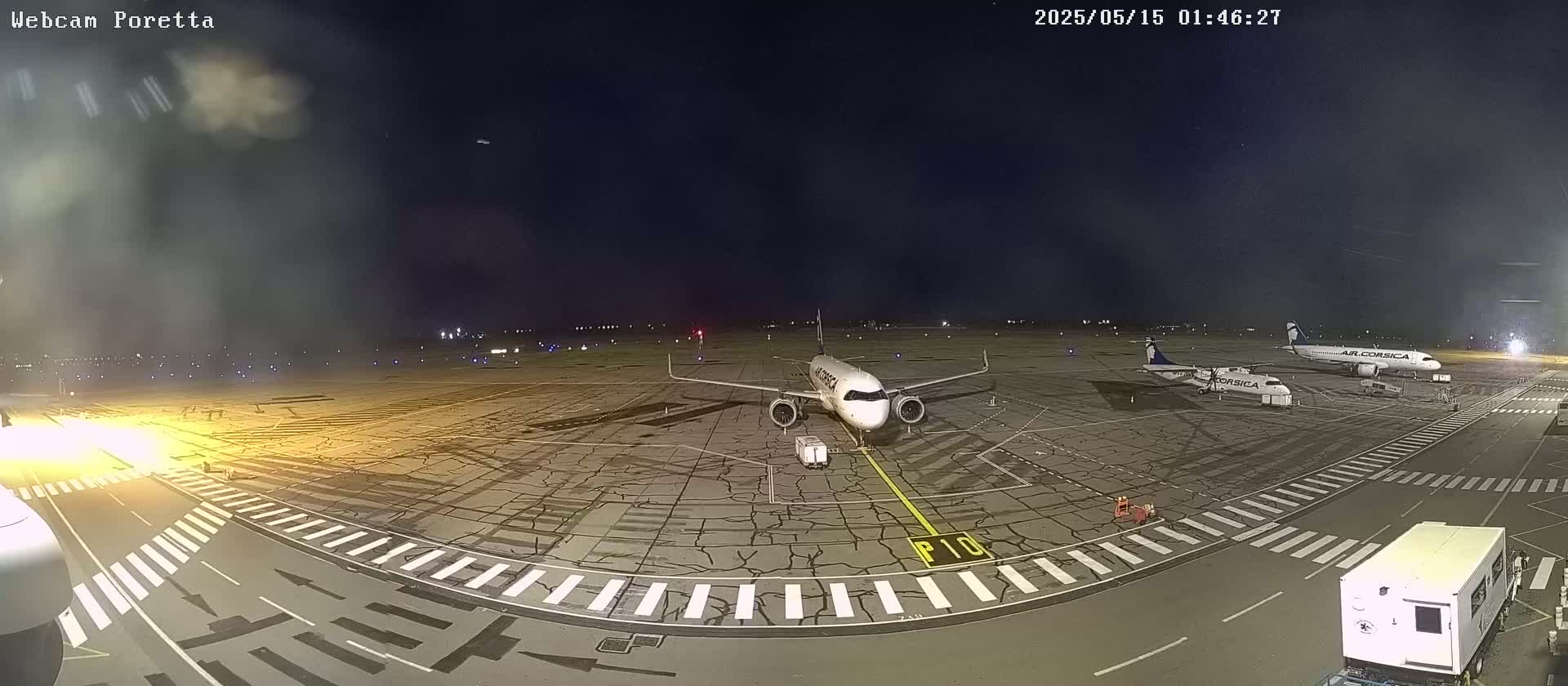 Aeroport Bastia Poretta Airport Live Cam BIA/LFKB - Bastia, Haute-Corse, Corse, France