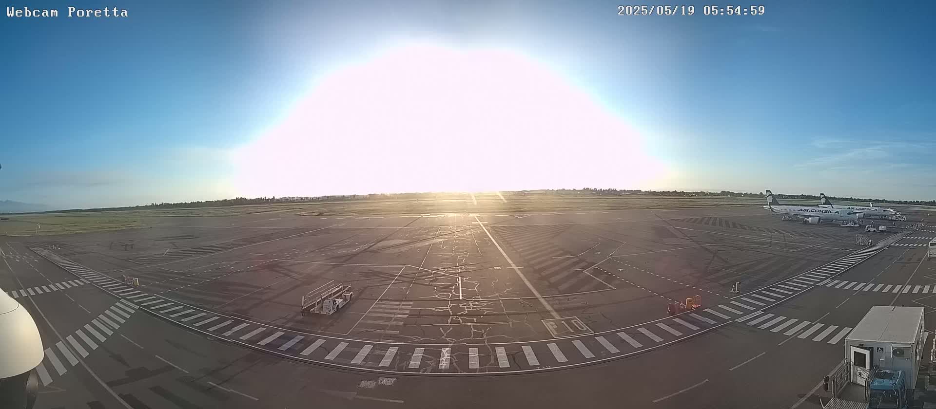 Aeroport Bastia Poretta Airport Live Cam BIA/LFKB - Bastia, Haute-Corse, Corse, France