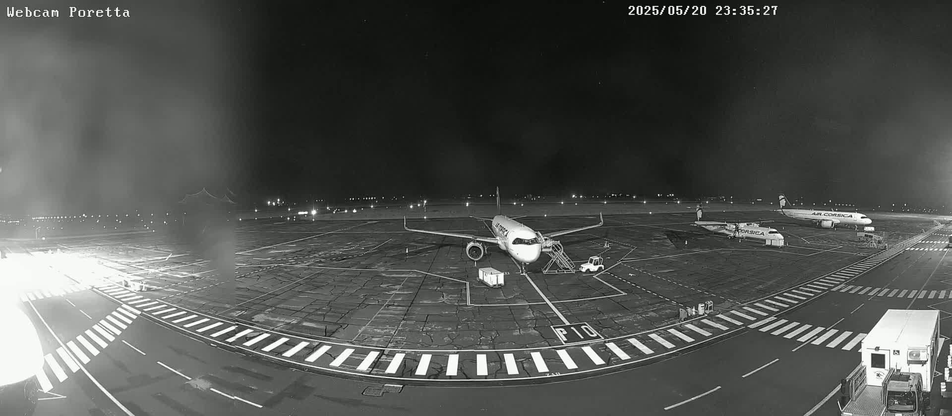Aeroport Bastia Poretta Airport Live Cam BIA/LFKB - Bastia, Haute-Corse, Corse, France